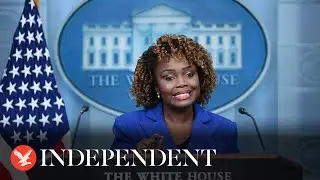 Live: White House briefing with Karine Jean-Pierre and Ian Sams