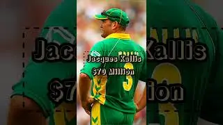 Most Richest Cricketers In The World 🤑💵 #shorts
