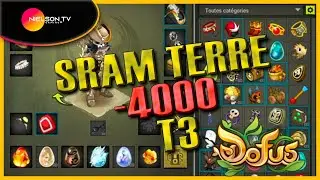 DOFUS Sram Terre 1400 Force Nébuleux. Easy koli 1v1