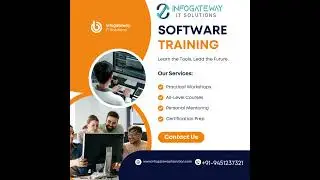 Software Training by Infogateway IT Solutions | Learn & Grow with Us  #infogateway #softwaretraining
