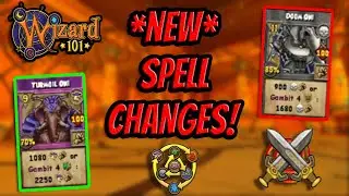 Wizard101: *НОВОЕ* Изменения заклинаний Даркмура! (Демон, Они, Потомок)