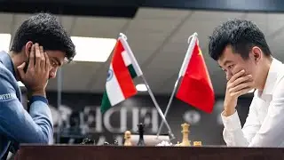 Ding Thinks He's Winning?!?! Game 10 World Chess Champs