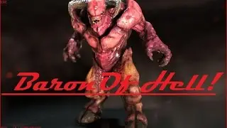 DOOM 2016 Baron of Hell Close Up