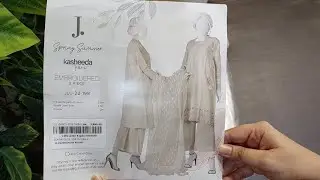 Junaid Jamshed J. Shopping Review | Up to 50% Off | Kasheeda kari collection | Part II