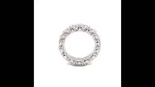 Towne Jewelers Custom 18KW Diamond Eternity Ring