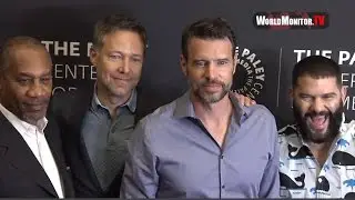 Men of ABC's 'Scandal' arrive Scandal Season 6 Finale Red carpet