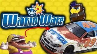 NASCAR STOP MOTION RANDOM-WARE (Warioware + Nascar Stop Motion Random Cuts)
