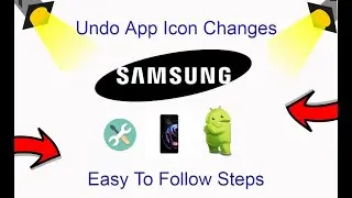 Как отменить изменение значка приложения на Android