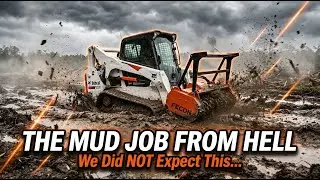 Forestry Mulching a Mud Pit &ndash; Bobcat T770 Put to the Test!