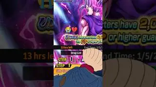 LAST CHANCE 😭 WITH 3K CC BEFORE ULTRA BEAST GOHAN LEFT LEGENDS! #dblegends #dbl #shorts