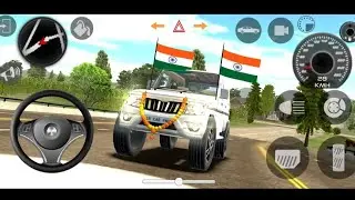 OMG 🤔 THAR DRIVING GAME PLAY WITH YOU VIDEOS LOVER CAR INDIA CAR 3D GAME 3D CAR