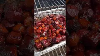 Sausage Burnt Ends Recipe! #ShortsFood #BBQLovers #Hotdogs #Sausage #BurntEnds #HotSauce #FingerFood