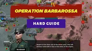 Operation Barbarossa - Hard Guide - Axis (7) - World Conqueror 4