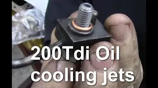 200Tdi Oil cooling jets