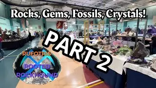 Freeport Gem Show Part 2! #teamrockit #thefinders #lapidary