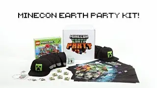 MINECON Earth Party Kit UNBOXED!
