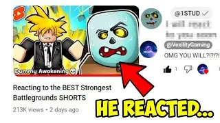 I Appeared in @1STUD 's Reaction to SHORTS Video! (My Reaction) 😱