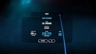 Beat Saber (PS4) - Lvl Insane (Expert) - Full combo SS (no mods)