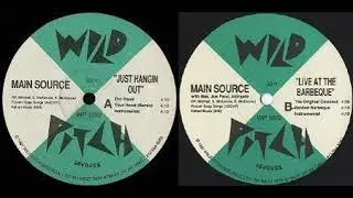 Main Source &ndash; Just Hangin' Out / Live At The Barbeque (MJ0003 &ndash; Mary Joy Recordings 1996 Japan 12