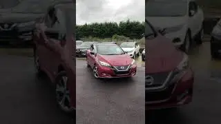 2021 Nissan Leaf 62KW SVE e+ . 0% Finance . Leather , front & rear parking sensors, 4 cameras , LED