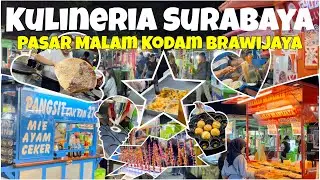 Pasar Malam Kodam Brawijaya Surabaya, kulineria di Surabaya | Trying Indonesian street food