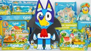 Bluey Toy Collection Unboxing Review | Mystery Vampire Box & Creative Drawing 