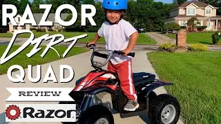 Razor Dirt Quad Review | 24 Volt Power Toy | Kids Ride on Toys | The Home Life 🏠