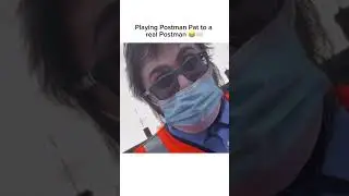 Man plays the Postman Pat song to a Postman UK #funny #uk