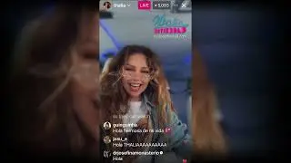Instagram Live - 28 February 2024 - Thalía 