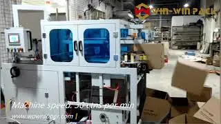 WINWIN PACK Horizontal carton erector/ Plastic pipe packing machine/Automatic case erector