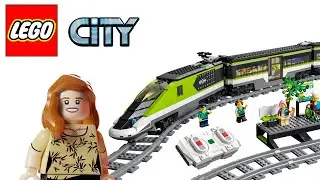 LEGO City 60337 Express Passenger Train - Speed build and a little traincrash !