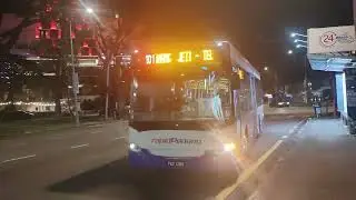 10 meter Scania K250UB (PKY1266) at Gurney Plaza bus stop