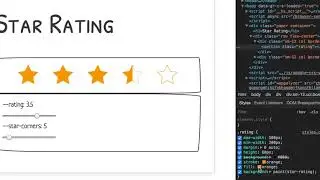 CSS Paint API - Star Rating