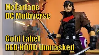 DC Multiverse | Red Hood Unmasked | McFarlane Toys Gold Label | Jason Todd | DC New 52 | DC Comics