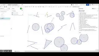 Onshape Sketch Constraints Part1