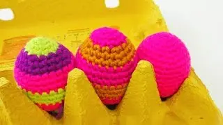 Häkeln für Ostern | Ostereier Deko | Schöne Deko Idee für Ostern | Häkeltipps