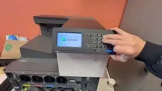 How to replace fuser on Lexmark CS923 and reset engine service error