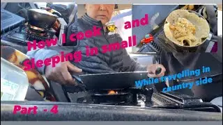 Part- 4- Cooking and sleeping 🛌 in small car 🚙 || tibetanvlogger || Melbourne || Australia