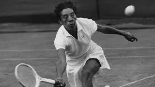 Althea Gibson vs. -  Darlene Hard Highlights of the1957 Wimbledon Women's final