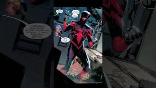 MILES GETS A NEW SUIT! #marvel #comics #spiderman #blackpanther #milesmorales #shorts
