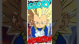EVERY Super Saiyan 3 Vegeta Mini Animation in Dragon Ball Legends #dragonball #pvp