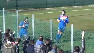 Il gol di William Muratori contro la Laurentina