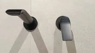 Hansgrohe 75050670 HG Vivenis Single lever basin mixer 195 for concealed installation, black matt