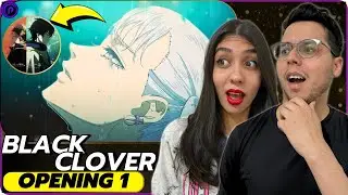 QUE LINDA! QUEM &Eacute; ELA? | REACT OPENING 1 BLACK CLOVER