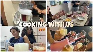 Cooking with us🤪