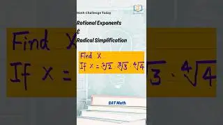 Can You Solve This Root Power Puzzle? | Radical Indices Explained #satmath #mathshorts
