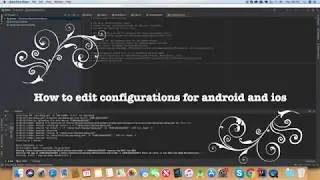 React Native: How to edit configurations for android and IOS in IntelliJ IDEA
