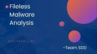 Fileless Malware Analysis