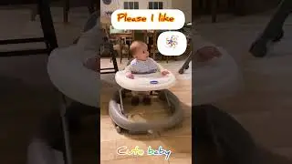 cute baby in walker ||    baby in walker 🪅💗🥰 #shorts