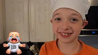 KID COOKING with Dad 🍳 | Sausage and Tomato Gravy